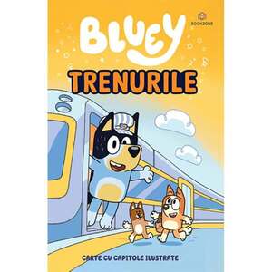 Imagine Carte cu ilustratii, Bluey, Trenurile