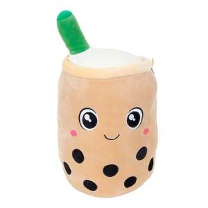 Imagine Jucarie de plus, Puffy Friends, Cana cu pai, Bej, 35 cm