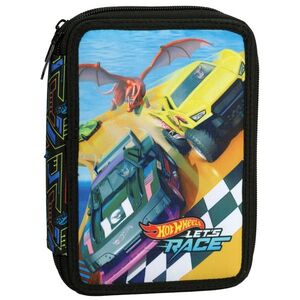 Imagine Penar echipat cu 2 compartimente, Hot Wheels, Lets Race