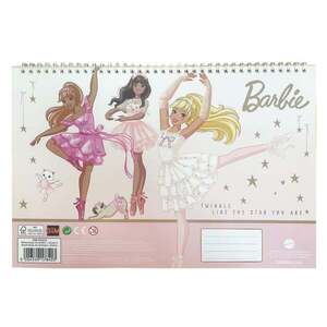 Imagine Bloc de desen si stickere, Barbie, Ballet, 40 file