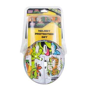 Imagine Set casca si protectii, Rising Sports, Ninja Turtles, Marime M