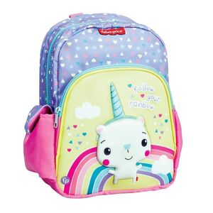 Imagine Ghiozdan de gradinita cu 1 compartiment, Fisher Price, Unicorn