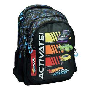 Imagine Ghiozdan cu 3 compartimente, Hot Wheels, Activate