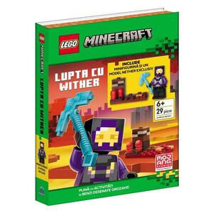Imagine Carte de activitati si benzi desenate, LEGO Minecraft, Lupta cu Wither