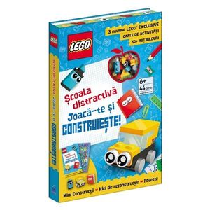 Imagine Carte de activitati, LEGO Scoala distractiva, Joaca-te si construieste