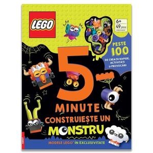 Imagine Carte de activitati, LEGO 5 Minute, Construieste un Monstru