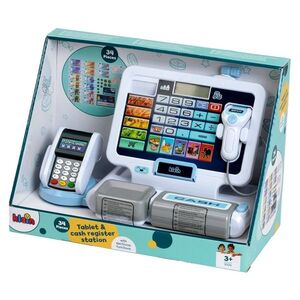 Imagine Casa de marcat cu card reader si bancnote, Klein, 34 piese