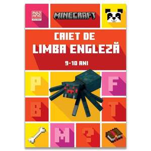 Imagine Minecraft, Caiet de limba engleza, 9-10 ani