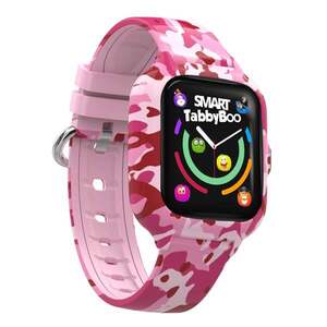 Imagine Ceas smartwatch, Tabby Boo, 4G, GPS, Camera HD, Ecran 1.4 inch, Camouflage Pink