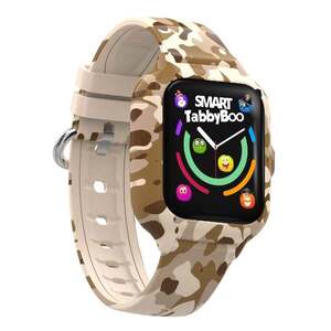Imagine Ceas smartwatch, Tabby Boo, 4G, GPS, Ecran 1.4 inch, Camouflage Brown