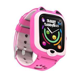 Imagine Ceas smartwatch, Tabby Boo, 4G, GPS, Ecran 1.4 inch, Kitty Pink