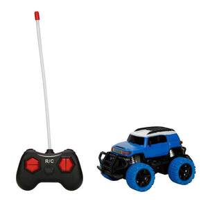 Imagine Masinuta cu telecomanda, Mini Suv albastru-alb, Suncon, 1: 43
