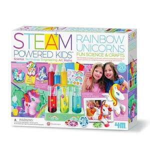 Imagine Kit stiintific, 4M, Curcubee si Unicorni, Steam Kids