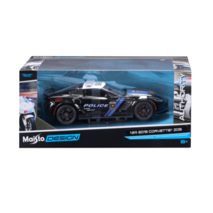 Imagine Masina din metal, Maisto, Design Authority, 2015 Corvette ZO6, 1: 24