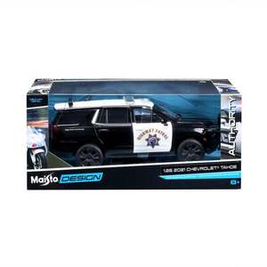 Imagine Masina din metal, Maisto, Design Authority, 2021 Chevrolet Tahoe, 1: 26