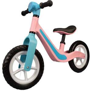 Imagine Bicicleta fara pedale cu lumini si muzica Rider, Action One, 12 inch, Roz