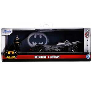Imagine Masina metalica cu figurina, Jada, Batmobil 1989 1: 32