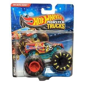 Imagine Masinuta Hot Wheels, Monster Truck, Crushed Car, Demo Derby, JKJ92