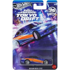 Imagine Masinuta Fast and Furious, Hot Wheels, Tokyo Drift, Nissan Silvia S15, JKX06