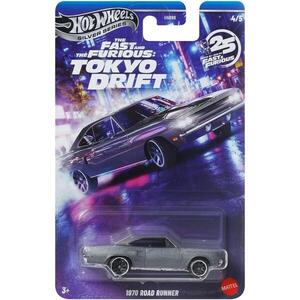 Imagine Masinuta Fast and Furious, Hot Wheels, Tokyo Drift, 1970 Road Runner, JKX08