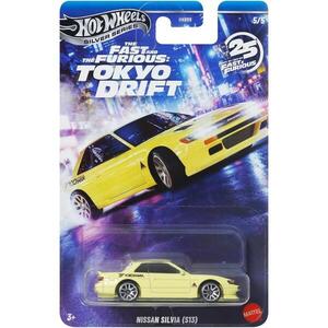 Imagine Masinuta Fast and Furious, Hot Wheels, Tokyo Drift, Nissan Silvia S13, JKX09