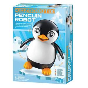 Imagine Kit de constructie, 4M, Robot pinguin Kidzrobotix