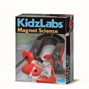 Imagine Kit experimente Kidzlabs, 4M, Stiinta magnetismului