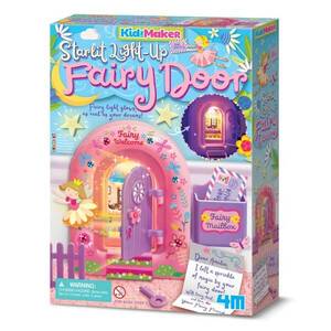Imagine Kit creativ Kidzmaker, 4M, Poarta zanelor luminoasa cu stele