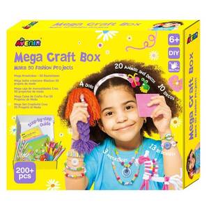 Imagine Mega kit de creatie, Avenir, Realizeaza 50 de proiecte fashion unice