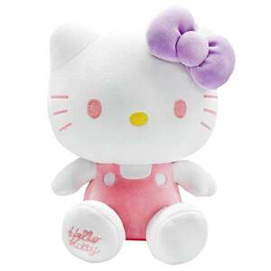 Imagine Jucarie de plus, Hello Kitty in salopeta roz, 22 cm
