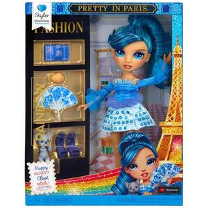 Imagine Papusa Rainbow High, Pretty in Paris Fashion, Skyler, 248866EUC