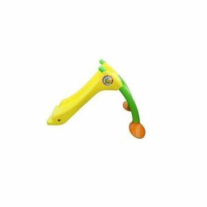 Imagine Tobogan pentru copii Dohany Dolphin Galben 120 cm, margini rotunjite, functie conectare la apa, utilizare interiorexterior