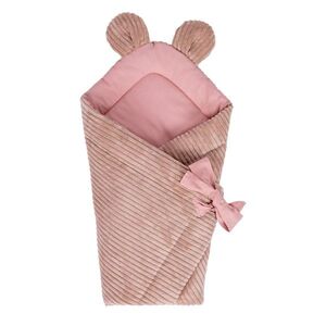Imagine Paturica de infasat pentru bebelusi MeowBaby aesthetic powder pink