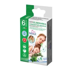 Imagine Pachet nebulizator ultrasonic cu membrana mesh Minut si plasturi aromaterapeutici pentru respiratie usoara