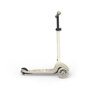 Imagine Trotineta pentru copii Scoot and Ride Highwaykick 3S Led Ash pliabila, reglabila, roti led, 3 ani+, greutate suportata 50 kg
