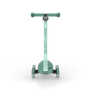 Imagine Trotineta pentru copii Scoot and Ride Highwaykick 3S Led Forest pliabila, reglabila, roti led, 3 ani+, greutate suportata 50 kg