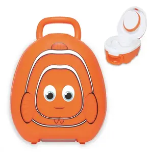 Imagine Olita portabila cu capac si maner My Carry Potty Clown Fish