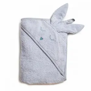 Imagine Prosop de baie din bumbac Twins Rabbit 100x100 cm gri