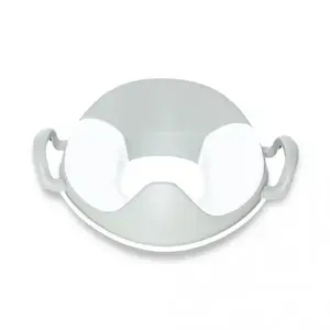 Imagine Reductor cu manere pentru toaleta My Trainer Seat Pearl Grey