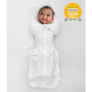 Imagine Sac de dormit pentru infasat Love to Dream Swaddle Up White M 6-8.5 kg 1 Tog