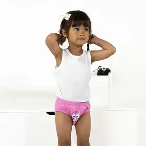 Imagine Set de 3 chilotei de antrenament la olita My Little Training Pants 18-24 luni Pink Dragon