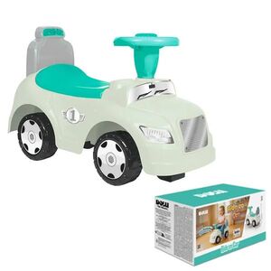 Imagine Masinuta pentru copii fara pedale Dolu Step Car Pastel 2 in 1 cu spatar si spatiu de depozitare sub scaun, volan cu sunet de la 12 luni pana la 23 kg