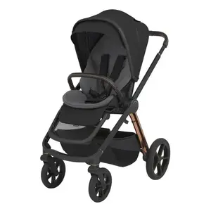 Imagine Carucior 2 in 1 pentru copii Espiro Miloo Verde 0-22 kg, premium, sezut reversibil, maner telescopic, accesorii incluse