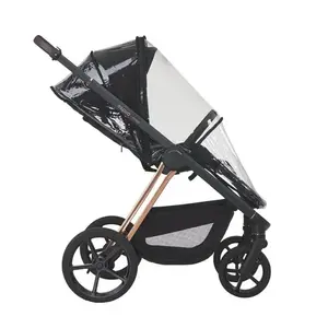 Imagine Carucior 2 in 1 pentru copii Espiro Miloo Bej 0-22 kg, premium, sezut reversibil, maner telescopic, accesorii incluse
