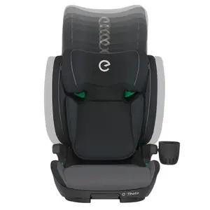 Imagine Scaun auto pentru copii Espiro Theta Negru 100x150 cm, ajustabil, sistem de prindere Isofix