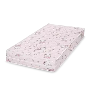 Imagine Saltea pentru patut Relax Pink Ballerina Bear din spuma elastica 140x70x12 cm
