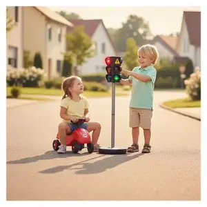Imagine Semafor cu efecte sonore i luminoase pentru copii Alldoro