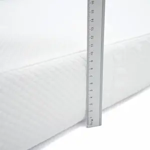 Imagine Saltea pentru patut Twins Lux 120x60x10cm 100 fibra de nuca de cocos, husa detasabila