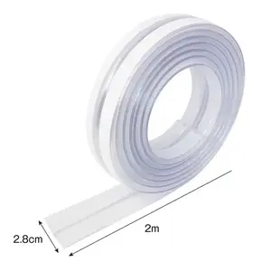 Imagine Protectie transparenta din silicon pentru muchii si colturi