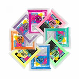 Imagine Set pudra Holi Viva Kolor Tuban 8 culori x 100g